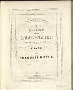 Le Chant du braconnier sur l'air de chasse de Marianne pour piano. op. 26.